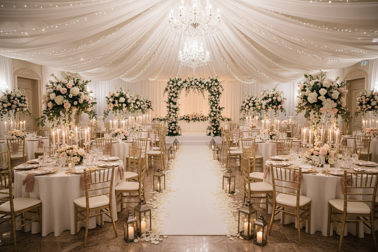 DECORATION DE SALLE DE MARIAGE